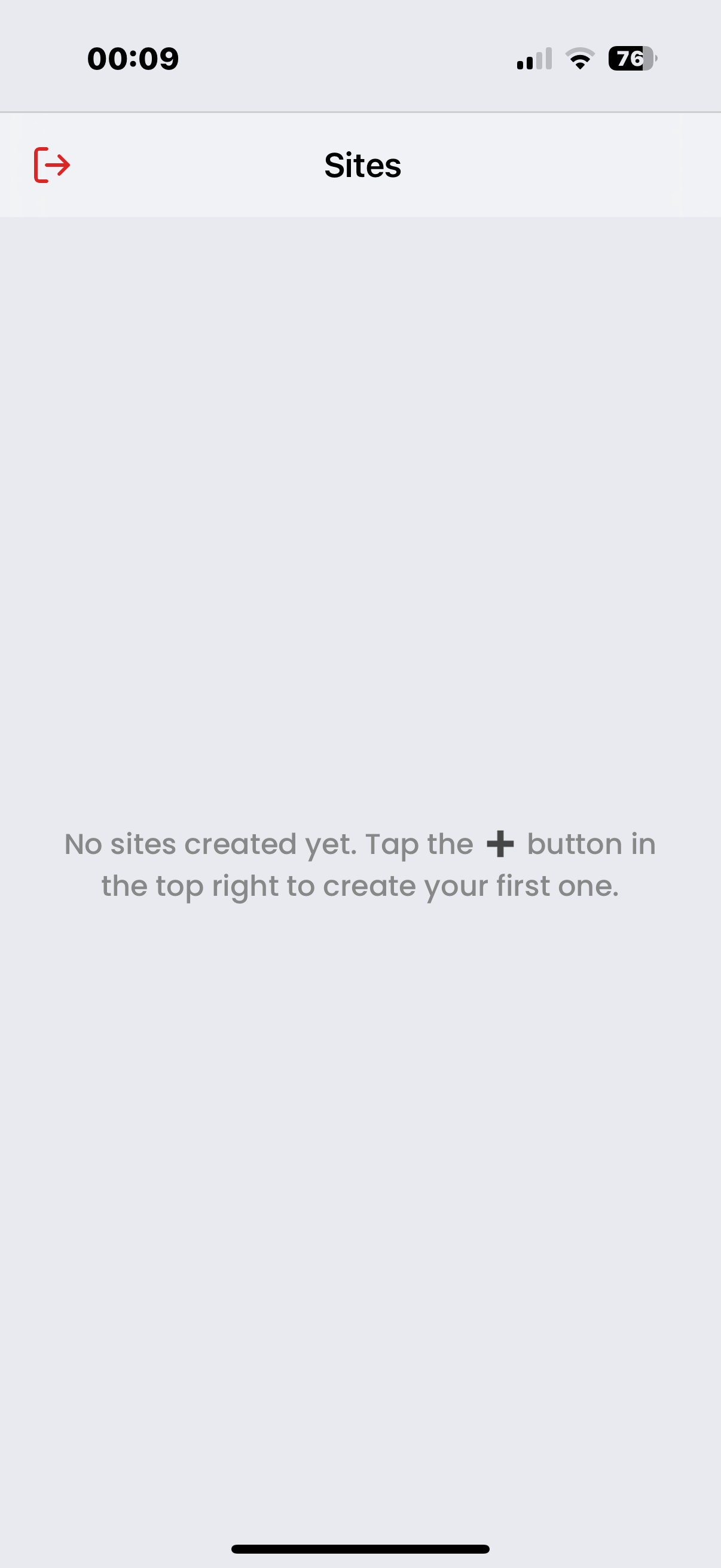 Step 01: Create a New Site