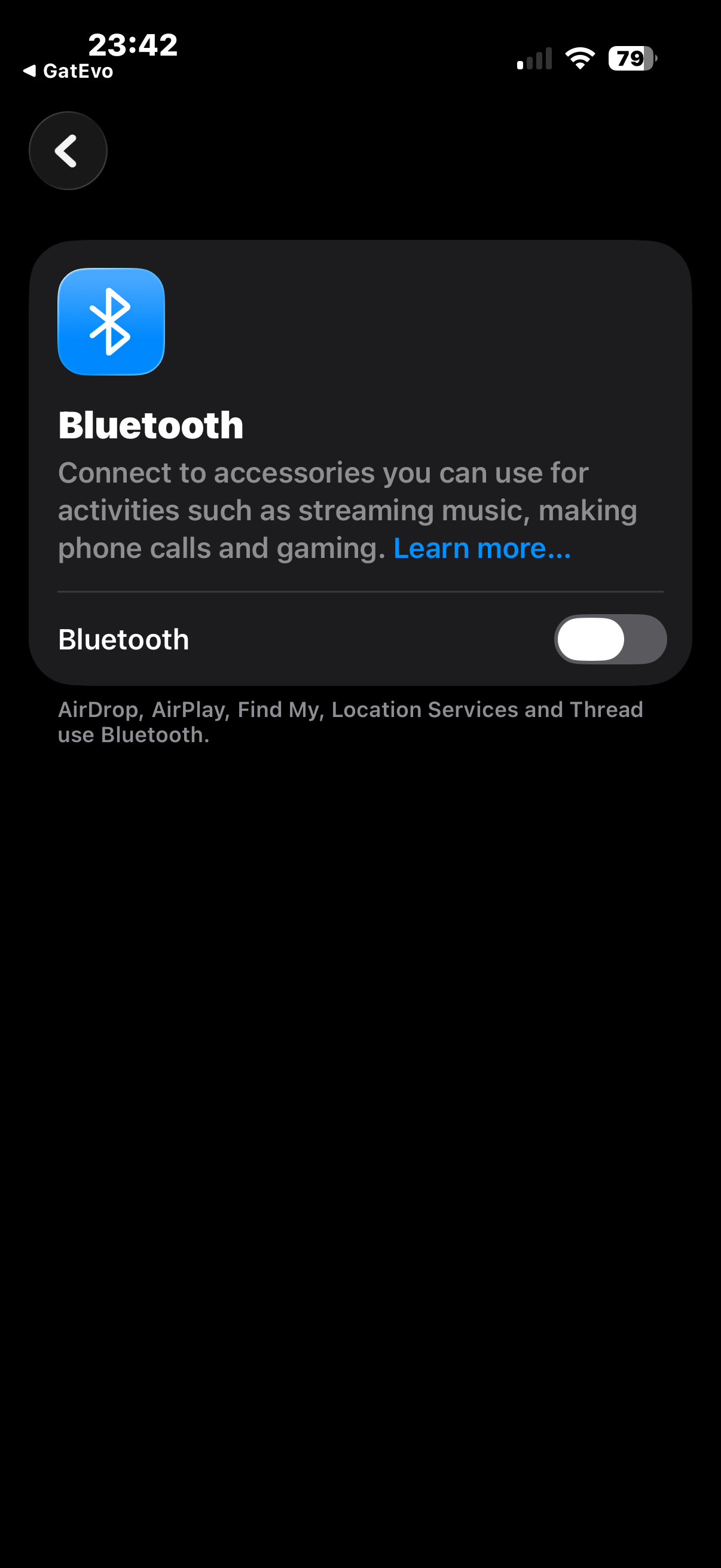 Step 06: Return to App After Bluetooth Refresh