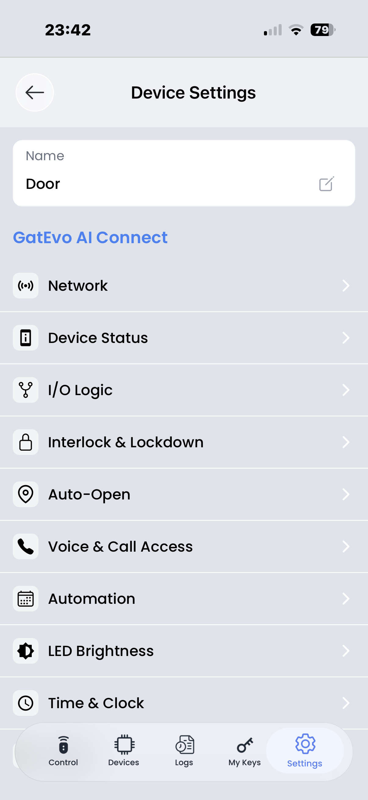 Step 08: Open Device Settings
